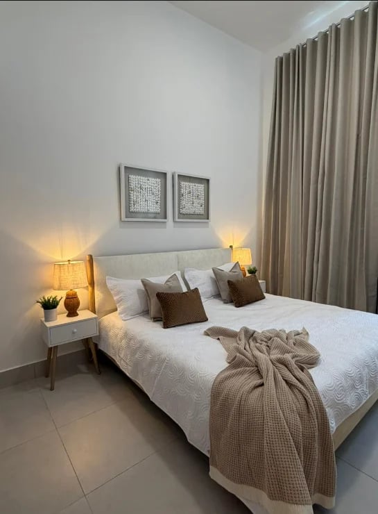 Habitación con arte